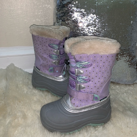 girls snow boots size 12